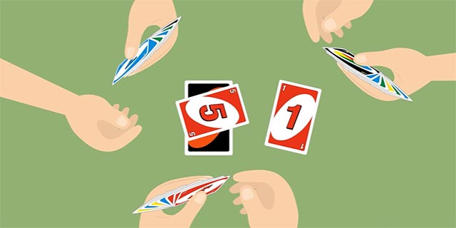 Giai đoạn đánh bài Uno